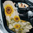 thumbnail image 3 of XYZCANDO Car Seat Towel Cover Non-Slip Towel Car Seat Cover for Outdoor Beach Swimming, Car Seat Cover Towel Sweat Absorption, Butterfly and Sunflower Pattern, 3 of 11