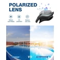 thumbnail image 2 of Gafas de natación ZIONOR G1 polarizadas con protección UV y antivaho, 2 of 9