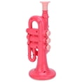 thumbnail image 4 of Baby Instrument Toy, Electronic Trumpet Toy Light Effect Exercise Lung Capacity  For Early Education Pink, 4 of 8