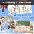 thumbnail image 5 of 100 Pcs Little Jesus Figures – “Jesus Loves You” Mini Jesus in 5 Bright Colors, Religious Hide and Seek Game Favors for Easter, Sunday School, Baptism, and Church Events, 5 of 5