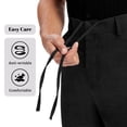 thumbnail image 4 of FEDTOSING Mens Casual Dress Pants Old Money 30"/32" Slim Fit Vintage Tapered Trousers, 4 of 7