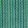 thumbnail image 1 of Ahgly Company Indoor Square Abstract Turquoise Blue Modern Area Rugs, 3' Square, 1 of 4