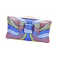 thumbnail image 4 of Bolso de mano de noche Strade Fareast Limited con brillantes diamantes de imitación Azul 19 cm x 11 cm x 7 cm, 4 of 8