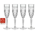 thumbnail image 4 of RCR Cristalleria Italiana Crystal Glass Clear Drinkware Set (Champagne Flute (5.3 oz) - 4 Piece), 4 of 4