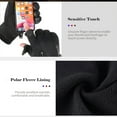 thumbnail image 2 of Winter Touchscreen Warm Gloves Windproof Waterproof Gloves for Running Driving Cycling Working Anti-Slip Zipper Type, 2 of 8
