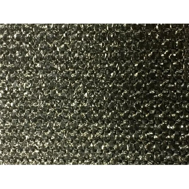 Toile d'Intimité Tricotée 7,8 x 50 Pi - Noir