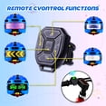 thumbnail image 3 of Kids Bike Helmet with LED Display & Remote Control, 64 Light Patterns, Turn & Stop Signals, Multi-Sport Helmet for Toddler & Youth Ages 3-14, Safe for Boys Girls Bicycle Scooter Mountain Bike, 3 of 10