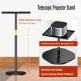 thumbnail image 4 of Soporte para proyector, soporte de piso, bandeja universal,, 4 of 7