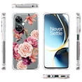 thumbnail image 3 of CoverON Phone Design For Oneplus Nord N30 5G / Oneplus Nord CE 3 Lite Case, Clear Flexible Soft Rubber Slim TPU Cover, Peony Flower, 3 of 7