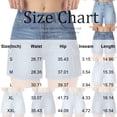 thumbnail image 2 of Women's Summer High Waisted Cargo Denim Shorts 2026 With Flap Pockets Stretchy Casual Hiking Outdoor Bottoms,2XL, 2 of 4