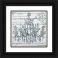thumbnail image 1 of Sophie 6 12x12 Black Ornate Wood Framed with Double Matting Museum Art Print Titled - Wedgewood Glow Two, 1 of 4