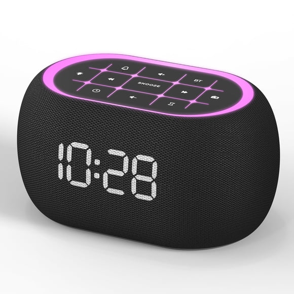Radio despertador ANJANK con altavoz Bluetooth Radio FM