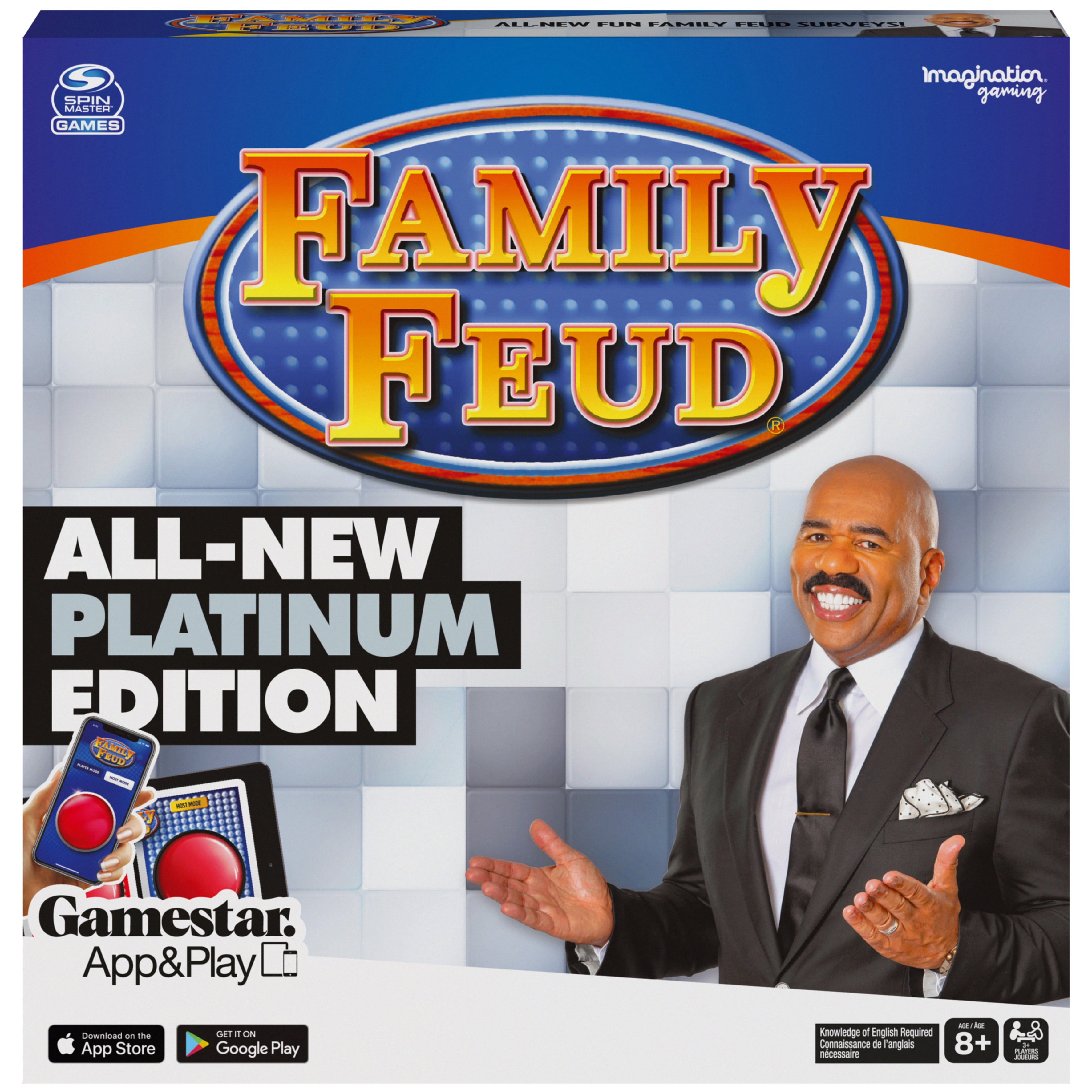 Boxed Games FAMILY FEUD Platinum Edition Family Game For Age 8+ 