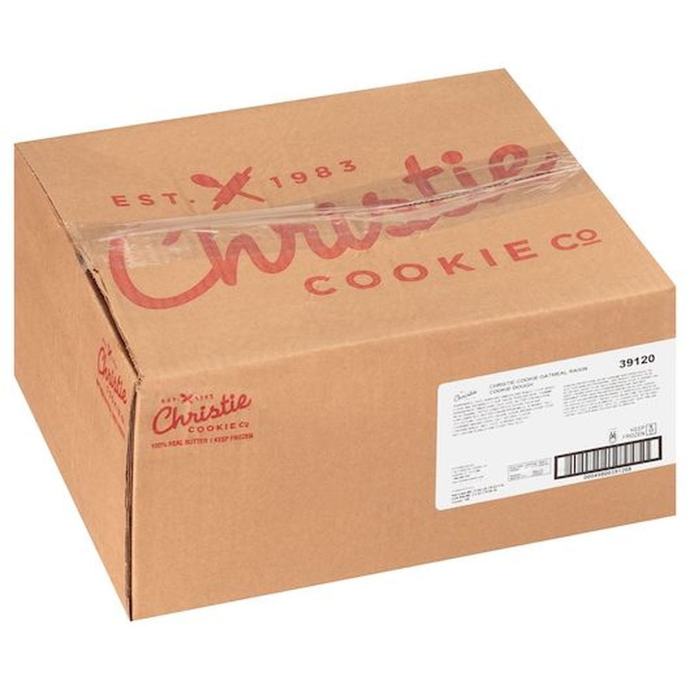 Christie Cookie Oatmeal Raisin Cookie Dough, 2.5 Ounce 150 per case