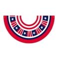 thumbnail image 2 of PATLOLLAV Patriotic American Fan Flag Independence Day Decorative Fan-Shaped Flag, Polyester Printed Hanging Flag for Holiday Parties, Garden Layouts & Patriotic Displays, 2 of 6