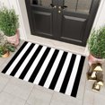 thumbnail image 5 of BlueekFall Outdoor Rug 24x16 Inch, Christmas & Thanksgiving Decor Mat, New Stripe Outdoor Rug Layered Doormats for Front Door Porch Farmhouses Entryway, 5 of 7