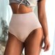 thumbnail image 5 of Tanga moldeadora de cintura alta sexy de talla grande, pantalones con parche para el vientre posparto, pantalones con cintura sin costuras tridimensionales, pantalones tipo camiseta para mujer, 5 of 6