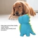 thumbnail image 2 of Juguete De Perro De Dinosaurio Chirriante Juguete De Perro De Dinosaurio Chirriante De Látex Dibujos Animados Lindo Palatable Resistente A Mordeduras Aliviar La Ansiedad Juguete, 2 of 8
