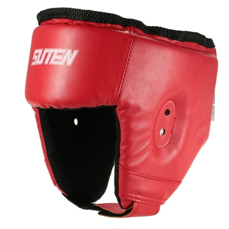 Head Guard - Boxing Training Headgear Head Guard Martial Arts Kick Sparring Helmet Gear Face Head Protector