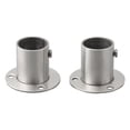 thumbnail image 4 of Support de Tringle à Vêtements en Acier Inoxydable pour Armoire 2 Pcs, 4 of 8