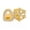 Gold-color, variant on Snowflake Pattern Double Tooth Cap Jewelry Copper Tooth Decoration Accessories Fashion Body Accessory