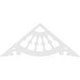 thumbnail image 4 of Ekena Millwork 60"W x 25"H x 1"P (10/12) Pitch Wagon Wheel Architectural Grade PVC Gable Pediment, 4 of 5