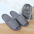 thumbnail image 5 of SPRING PARK 1 Pair Portable Travel Hotel Slippers Spa Guest Disposable Travel Shoes Unisex, 5 of 7