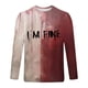 thumbnail image 4 of Blusas y camisas de manga larga con cuello redondo para hombre, moda informal, estampado, deportivas, de manga larga, cuello redondo, blusas, camisas para hombre, blusa de poliéster, 4 of 5