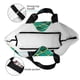 thumbnail image 4 of Balery Green Mosaic Glass Bolsa Tote Estilo Estético con Cremalleras, Bolsa de Hombro, Bolsa de Compras Grande y Plegable, 4 of 8