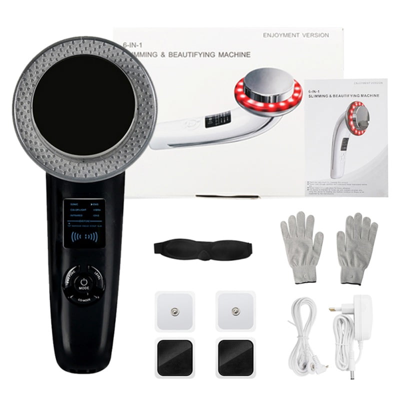 6-IN-1 Ultrasonic Slimming & Beautifying Machine LED Color Light