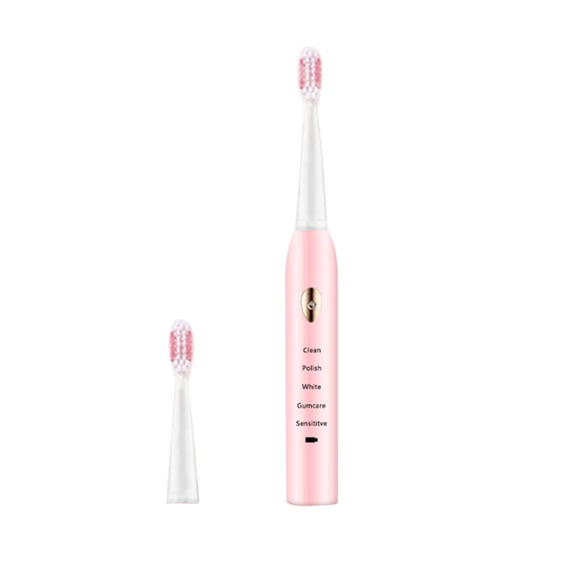 Rbaofujie Toothbrush, Toothbrush With 2 Brush Heads, Smart 5-speed Timer Toothbrush IPX7 Clearance Sale