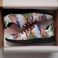 thumbnail image 3 of All Hearts Come Home For Christmas Red Truck Running Shoes Sneakers Mesh Black Size 3.5, 3 of 5