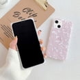 thumbnail image 2 of Pearl Glitter iPhone 13 Case, Slim Thin Glossy Soft TPU Silicone Rubber Gel Trunk Box  Edges Fashion Bumper Cover Compatible with iPhone 13 (Pink Pearl), 2 of 10