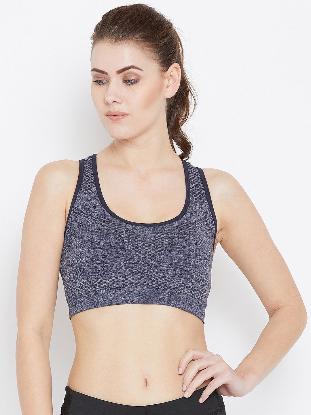 buildup Women Tank Top Shirt Hollow Breathable Underwire Yoga Sport Bra