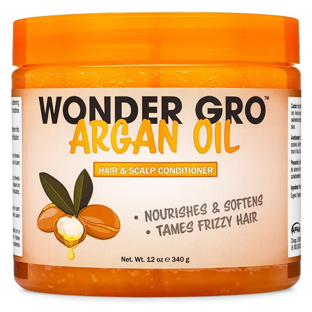Argan Oil Hair Grease Styling Conditioner, 12 Fl Oz Frizz Free Grease