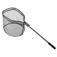 thumbnail image 1 of Ethern Fishing Landing Net Aluminum Alloy Foldable Fishing Net Catching Releasing Ergonomic Handle Lightweight Non Slip Grip Mesh black, 1 of 9