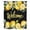Yellow Black, variant on Yellow Lemons Sheer Curtains 96 Inches Long, Summer Fruits Leaves Botanical Black Light Filering Curtains, Privacy Drapes Simi Floor to Veiling Curtain for Living Room Bedroom Large Window Treatment