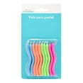 thumbnail image 1 of Vela Way to celebrate! para Pastel Ondulada Neon Paquete con 10 Piezas, 1 of 4