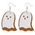 thumbnail image 1 of Pendientes colgantes de piel sintética de Halloween para mujer y niña, decoraciones para fiestas Wmkox8yi  sjalhkljlk4383, 1 of 1