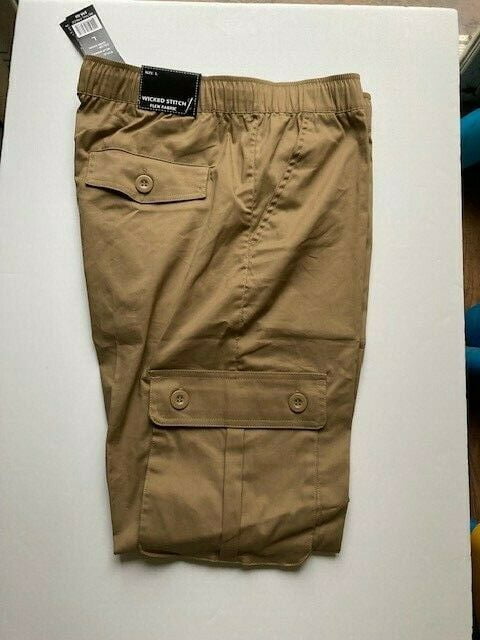 Slim Tech Chino Stretch Cargo Pants 