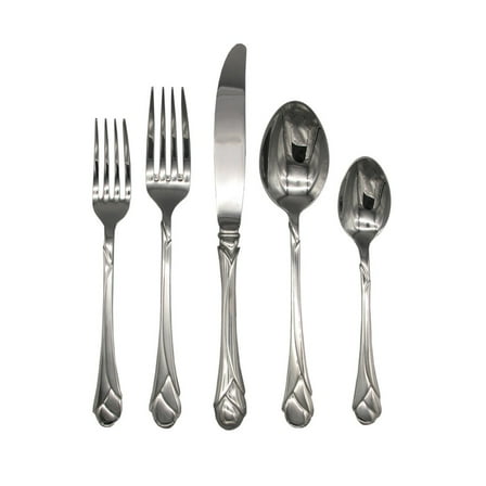 Mikasa Sweet Pea 18/8 Stainless Steel 5pc. Place Setting (Service for One)