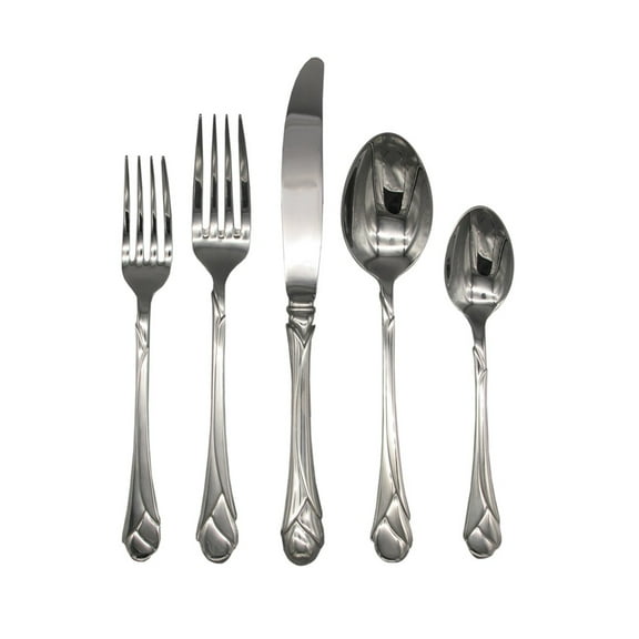 Mikasa Sweet Pea 18/8 Stainless Steel 5pc. Place Setting (Service for One)