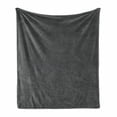 thumbnail image 1 of Antique Soft Flannel Fleece Throw Blanket, Simplistic Monochrome Vintage Trellis Lattice Design Continuous Pattern, Cozy Plush for Indoor and Outdoor Use, 70" x 90", Grey and Dark Grey, by Ambesonne, 1 of 5