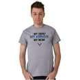 thumbnail image 4 of US Air Force Airman My Hero My Mom Men's Graphic T Shirt Tees Brisco Brands 3X, 4 of 5