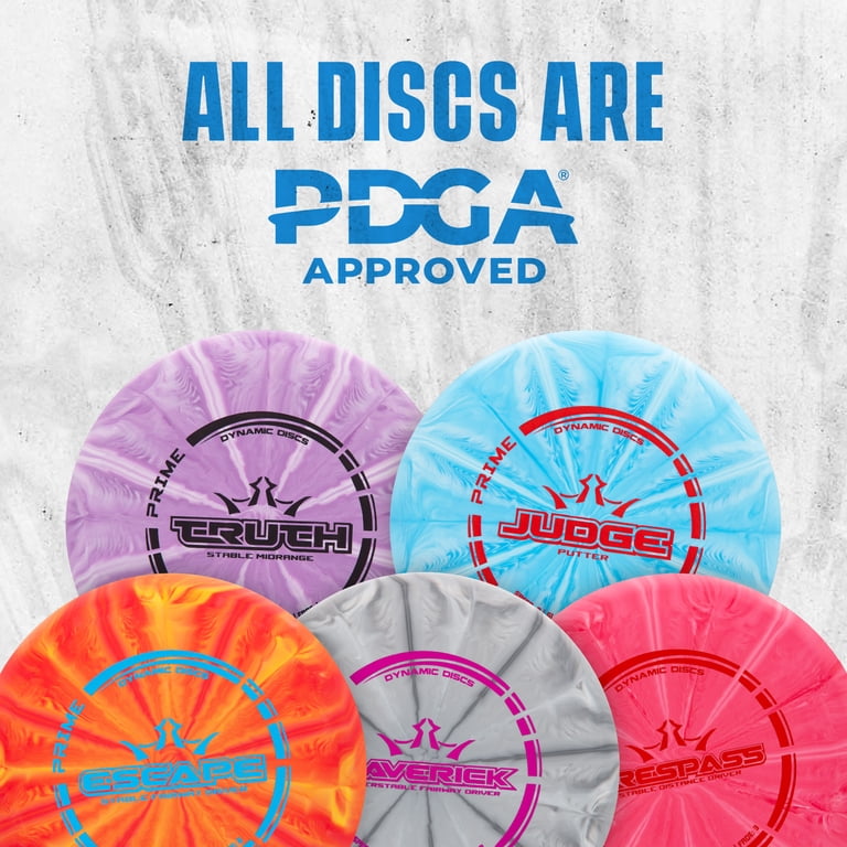 Dynamic Discs Prime Burst 5-Disc Golf Starter Set photo 3