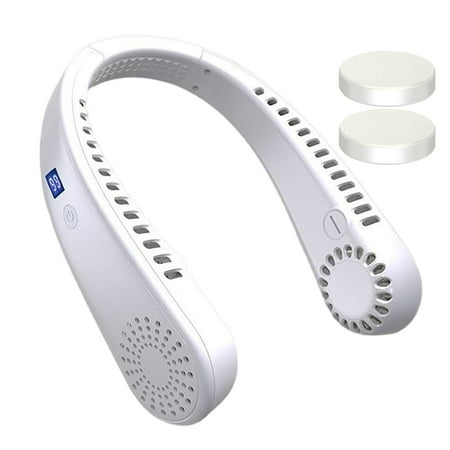 

Personal Neck Cooler | 3-Speed Portable Cooling Wearable Neck Fan | Wearable USB Rechargeable Fan with Aromatherapy Neck Fans for Adults Kids
