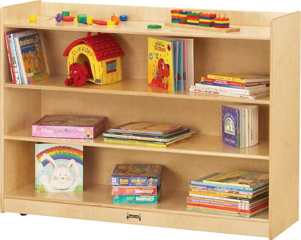 Mobile Bookcase W/ Lip-Option:Assembled