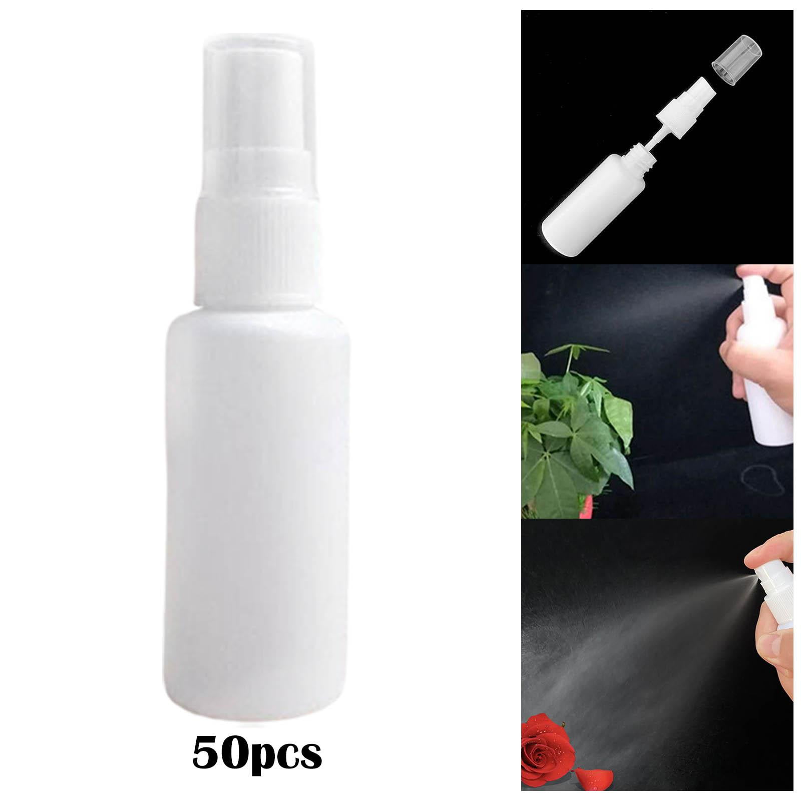 EHJRE 5 Pieces Transparent Empty Spray Bottles, 3ml Travel Perfumes Essential Oils Refillable Portable Mini Empty , Water Squirt Bottles