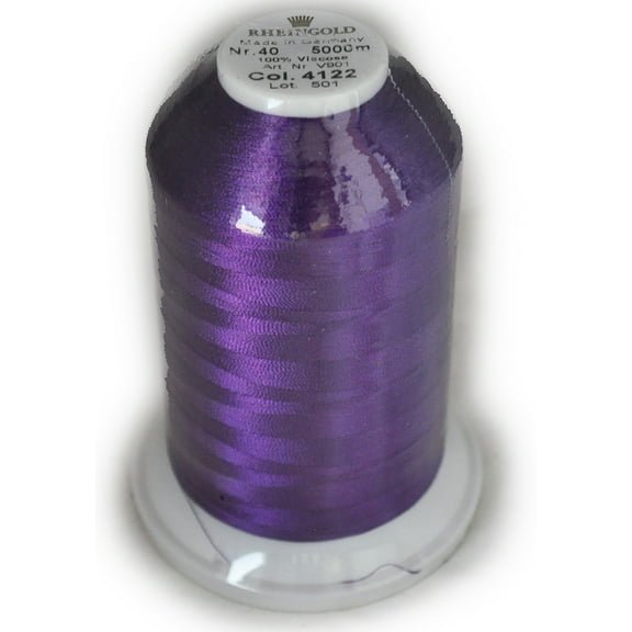 Maderia Thread Rayon 4122 Dark Purple 901404122