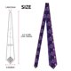 thumbnail image 2 of Balery Astronaut Corbata Clásica de Seda para Hombre, Corbata Tejida Jacquard, Corbatas Formales para Negocios y Bodas, 2 of 7